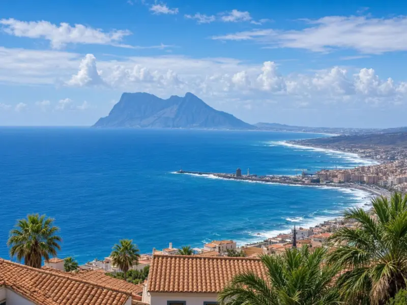 Townhouse with Sea and Gibraltar Views | 4 Bedroom... — Costa del Sol · Punta Chullera