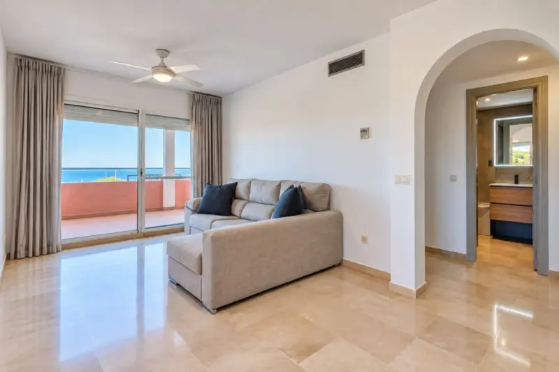Elevated Corner Apartment with Panoramic Sea Views... — Costa del Sol · Casares