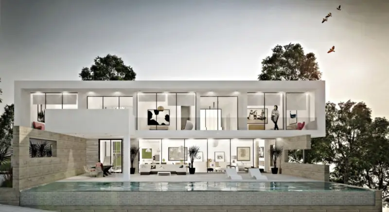 Elegant Modern Villa with Panoramic Sea Views in L... — Costa del Sol · La Mairena