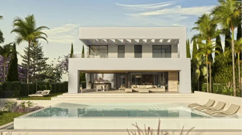 OFF PLAN VILLA WITH PANORAMIC SEA , GIBRALTAR AND... — Costa del Sol · Sotogrande